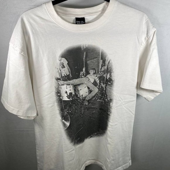 Number (N)ine x Charles Peterson Kurt Cobain Tee – AW09 - Picture 1 of 4